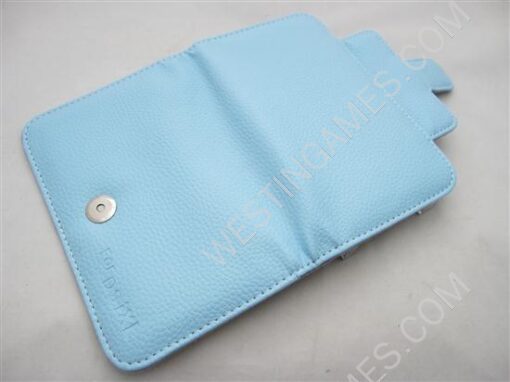 Colored Leather Case With Stand Blue for NDSi XL/LL - Image 3