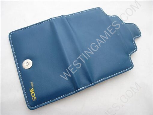 Colored Leather Case Bag Blue for Nintendo 3DS/3DS - Image 3