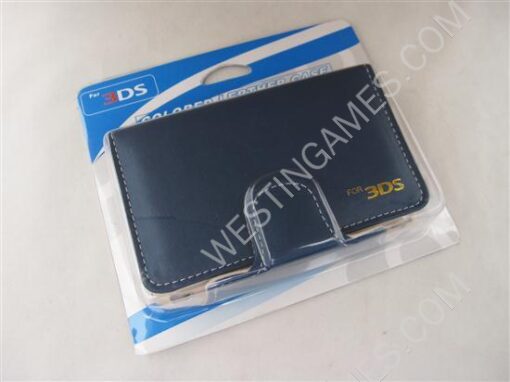 Colored Leather Case Bag Blue for Nintendo 3DS/3DS - Image 5
