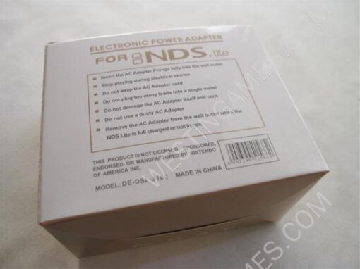 AC Power Charger Adapter Three Pins for Nintendo DS lite (UK Plug) - Image 5
