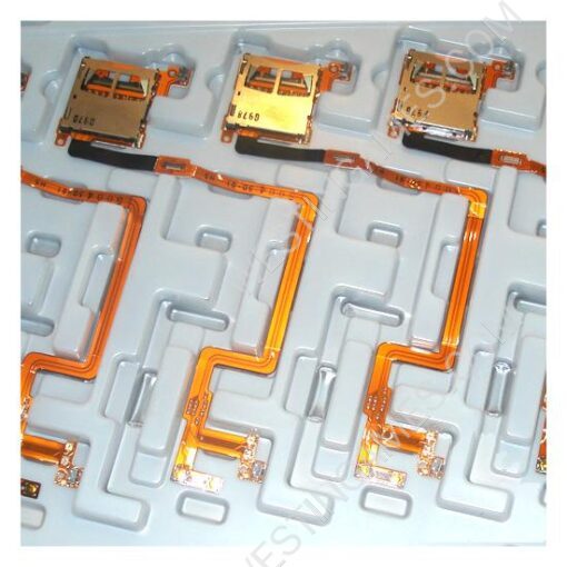 SD Card Socket with Connect Cable Parts for Nintendo DSi/NDSi (Original) - Image 4