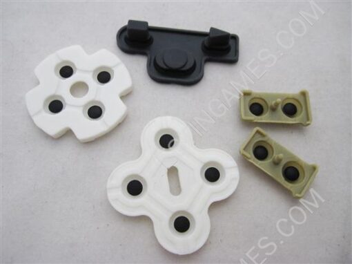 Conductive Rubber Pad Set Replacement for PS3 Joystick Controller (5Pcs Set) - Image 2
