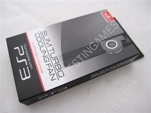 Turbo Cooling Fan Black for Playstatioin 3 PS3 Slim - Image 4