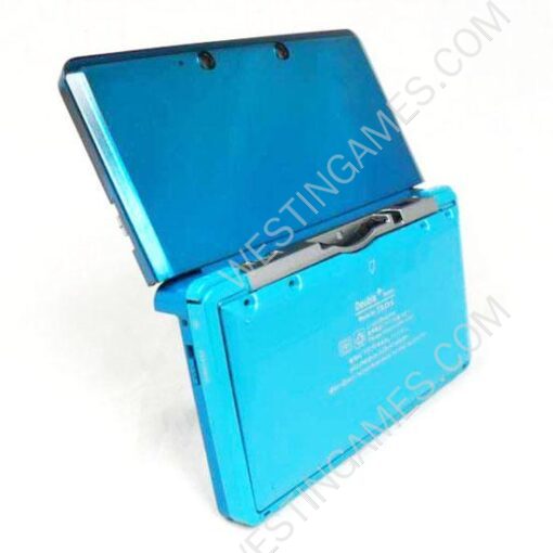 2850MAH 3.7V Double+ Rechargeable Battery Cover Case for Nintendo 3DS - Blue - Image 3