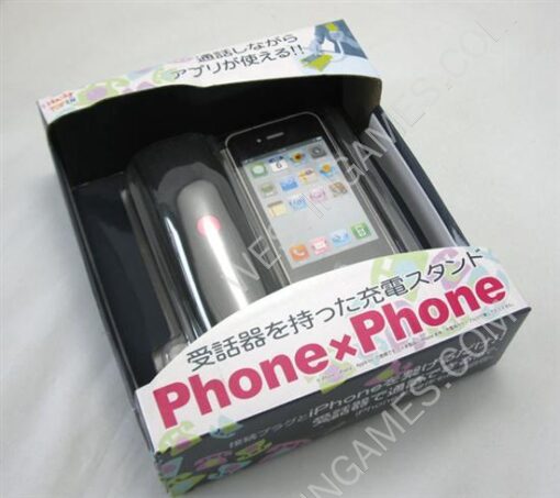 Phone x Phone iPhone Dock Turns iPhone into a Crummy Old Desk Phone Telephone - 5 Colors (NEUTRAL) - Image 2