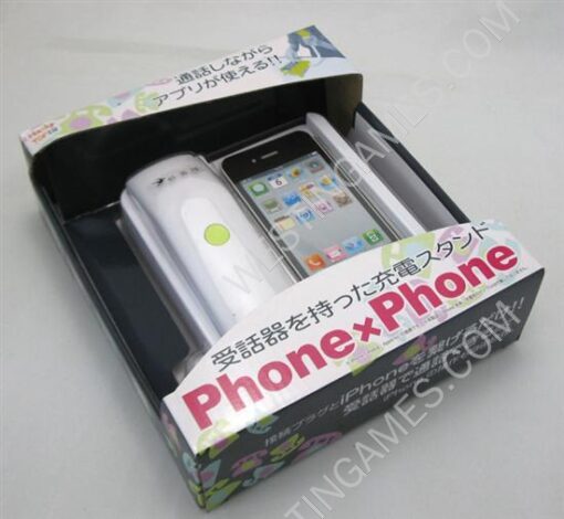 Phone x Phone iPhone Dock Turns iPhone into a Crummy Old Desk Phone Telephone - 5 Colors (NEUTRAL) - Image 3