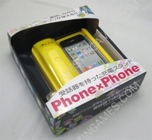 Phone x Phone iPhone Dock Turns iPhone into a Crummy Old Desk Phone Telephone - 5 Colors (NEUTRAL) - Image 4