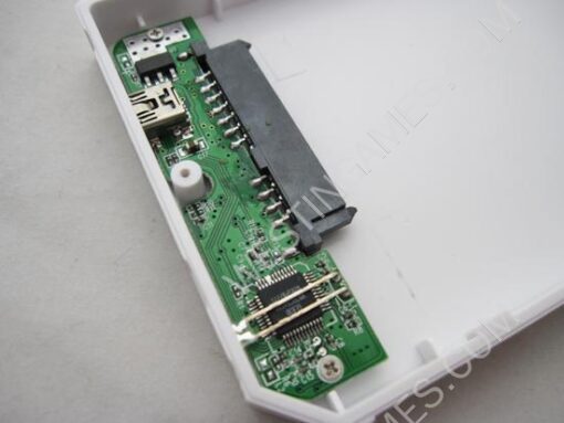 Mini Wii Console Shaped USB 2.0 2.5" SATA Portable Hard Drive HDD Housing Shell White - Image 5