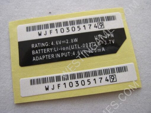 Lable Sticker for Nintendo DSi LL/XL Console