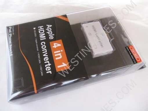4 in 1 HDMI Converter Adapter Camera Connection Kit for Apple iPhone4/ iPad/ itouch 4