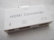 4 in 1 HDMI Converter Adapter Camera Connection Kit for Apple iPhone4/ iPad/ itouch 4 02