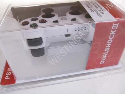 Dual Shock DualShock 3 Wireless Bluetooth SIXAXIS Controller White for All PS3 (NEUTRAL) - Image 2