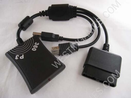 3 IN 1 Playstation PS2/PS3 to XBOX 360 Controller Adapter Converter - Image 2