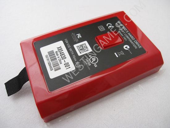 320GB Hard Disk Drive HDD Gears of War 3 for Microsoft XBOX 360 Slim - Red - Image 3