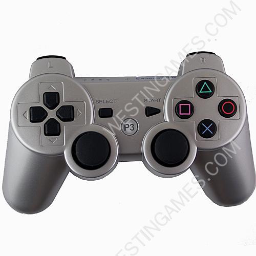 DualShock 3 Wireless Bluetooth SIXAXIS controller Silver Without Packing for PS3 V3.7 (NEUTRAL)