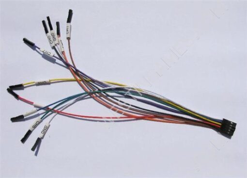 10 Colors Dupont Line Connect Cable Fit Saleae / USBee Logic Analyzer