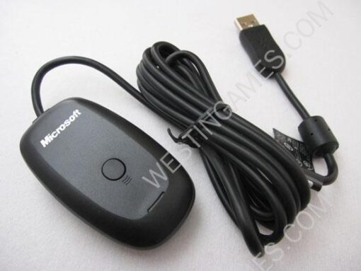 2.4Ghz Wireless Controller with Gaming Receiver Black for XBOX360 Slim / Windows PC - Image 6