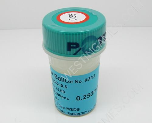 0.25mm BGA Soldering Solder Reballing Balls Lead-Free 250K (1PCS)