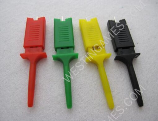 Mini Grabber Hook Probe Clip for Logic Analyzer (4 Colors)