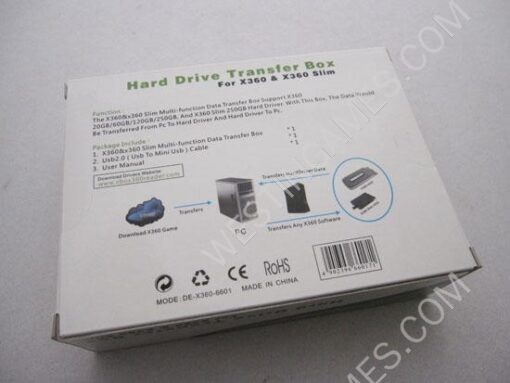 2 IN 1 XBOX 360 to PC Hard Drive Reader Data Tranfer Box for XBOX360 & XBOX360 Slim - Image 6