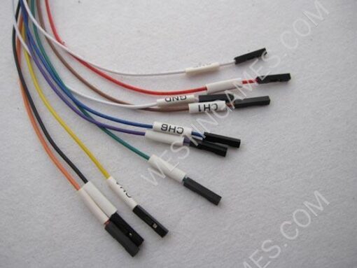 10 Colors Dupont Line Connect Cable Fit Saleae / USBee Logic Analyzer - Image 3
