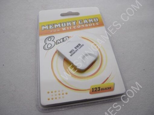 8mb Memory Card for WII Console