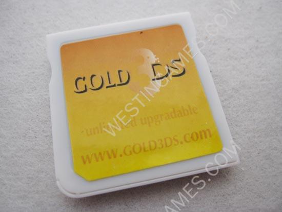 Gold 3DS Unlimited Upgradable Fire card V1.44U & V4.1.08 for 3DS/NDSill/NDSI/NDSL - Image 2