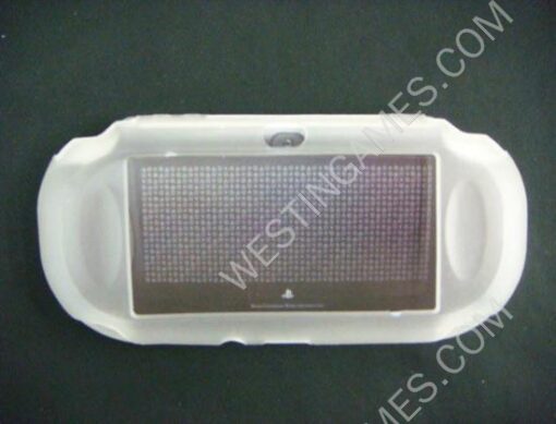 Silicon Case for Playstation PS Vita Console - White (Nude Packs) - Image 2