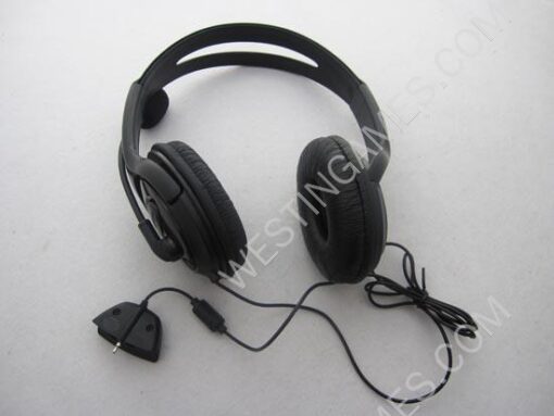 Sensational Headset with Microphone for XBox 360 - Black (109CM-Cable) - Image 2
