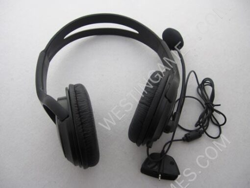 Sensational Headset with Microphone for XBox 360 - Black (109CM-Cable) - Image 3