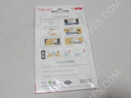 LCD Screen Portector Film Small Model for N3DS/3DS (NEUTRAL) - Image 3