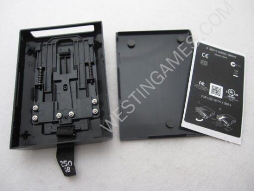 New 250GB/320GB Hard Drive HDD Housing Shell Case Black for XBOX360 SLIM (OEM) - Image 4