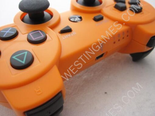 Dual Shock DualShock 3 Wireless Bluetooth SIXAXIS Controller Orange for All PS3 (NEUTRAL) - Image 4
