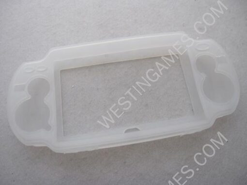 Silicon Case for Playstation PS Vita Console - White (Nude Packs)