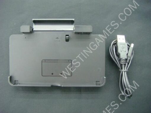 Charger Station with USB Charging Cable Black for N3DS/3DS Console - Image 2