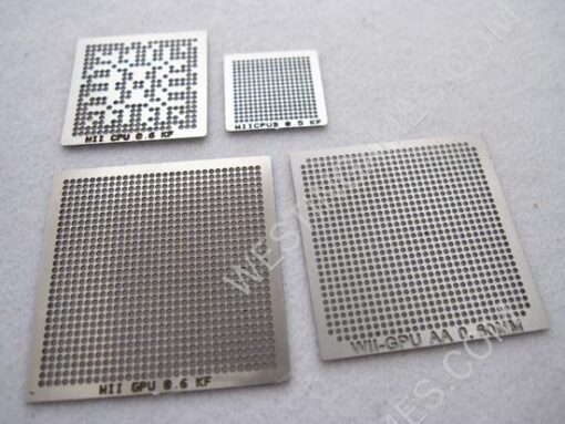PS3 XBOX 360 WII GPU CPU CSP CACHE HANA Direct Heat Bga Stencil Template Kit (13 Piece) - Image 4