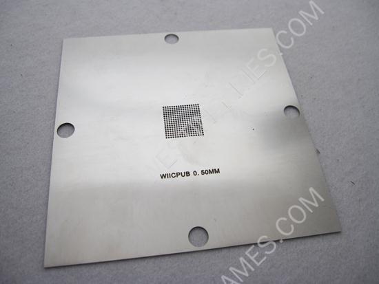 90*90MM WII GPU CPU BGA Reballing Stencils (4 Piece Kit) - Image 5