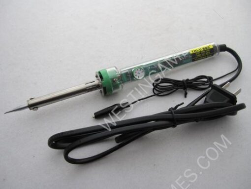Heat Adjustable Safety 60W Electronics DIY Soldering Iron Solder Tool (100~450'C/220~240 AC)