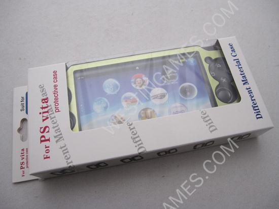 Protect Plastic Aluminum Cover Case for Playstation Vita PSVita - Green - Image 4