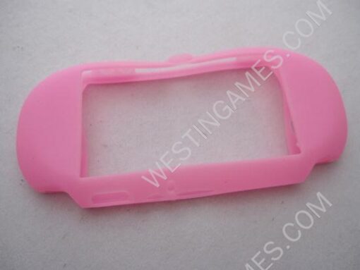 Silicon Case for Playstation PS Vita Console - Pink (Nude Pack) - Image 2