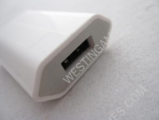 New USB Power Charger AC Adapter Adaptor for iPhone 4/4S EU Plug - White (1A) - Image 3