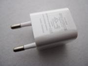 EU Plug USB Power Adapter White for iPhone 4 (1A)
