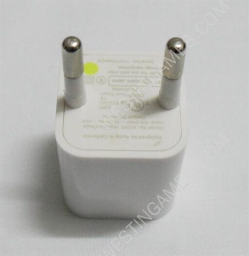 EU Plug USB Power Adapter White for iPhone 4 (1A) - Image 3