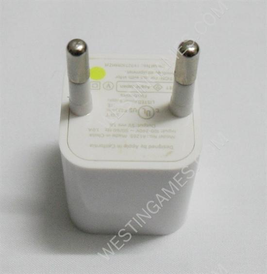 EU Plug USB Power Adapter White for iPhone 4 (1A) - Image 3