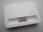 Base Data & Charger Dock Stand White for iPhone 4/4S