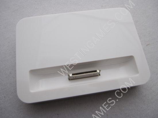 Base Data & Charger Dock Stand White for iPhone 4/4S