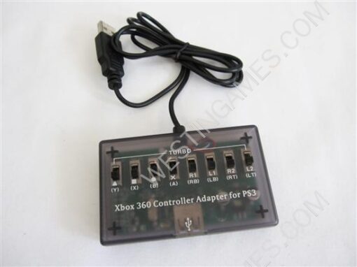 XBox 360 to PS3 USB Wired Controller Cross Battle Adapter Converter - Image 2
