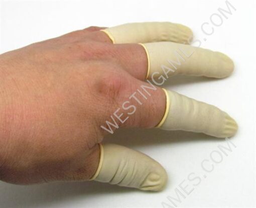 50pcs Anti-static Rubber ESD Finger Cots - Image 2