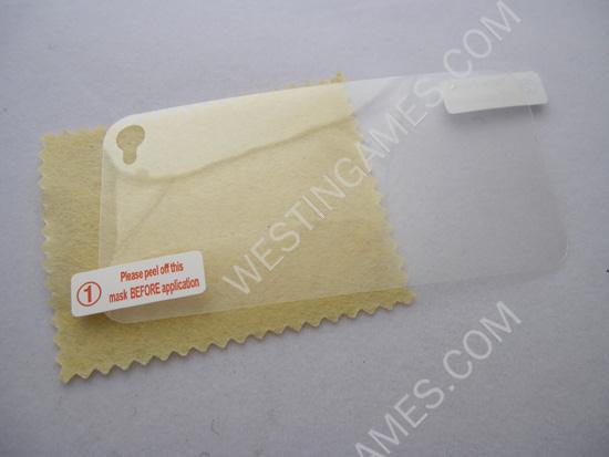 Anti-Glare Matte Protector Film for iPhone 4 4S - Black - Image 2