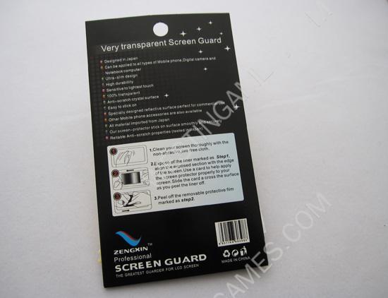 Anti-Glare Matte Protector Film for iPhone 4 4S - Black - Image 3